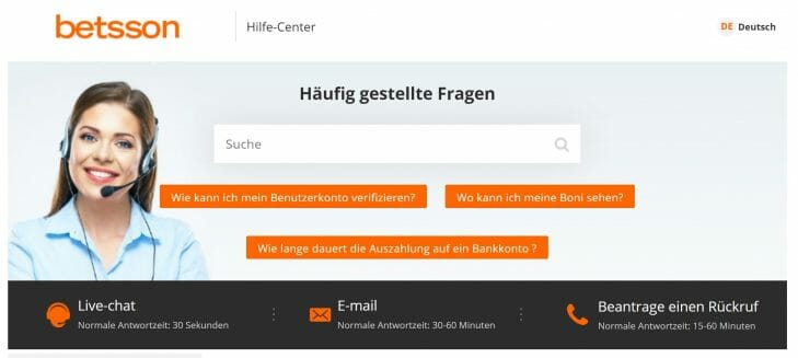 betsson-kundenservice