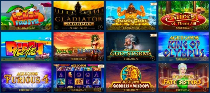 Europa Casino Jackpot Slots