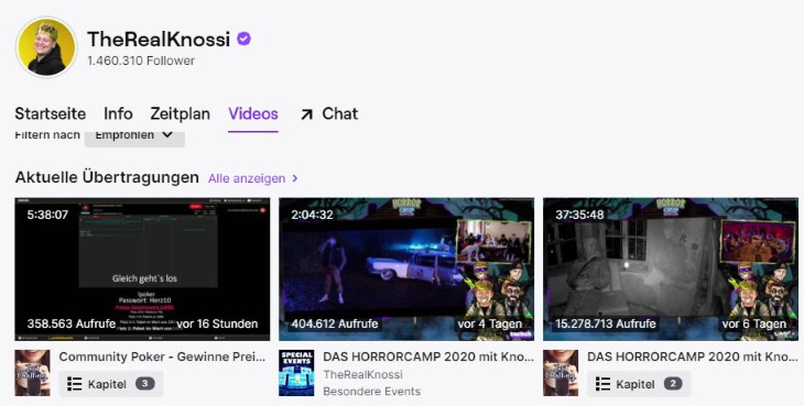 TheRealKnossi sur Twitch