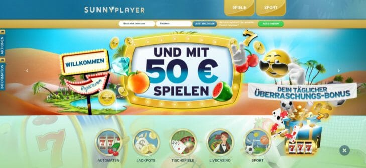 Sunnyplayer Casino Site Web